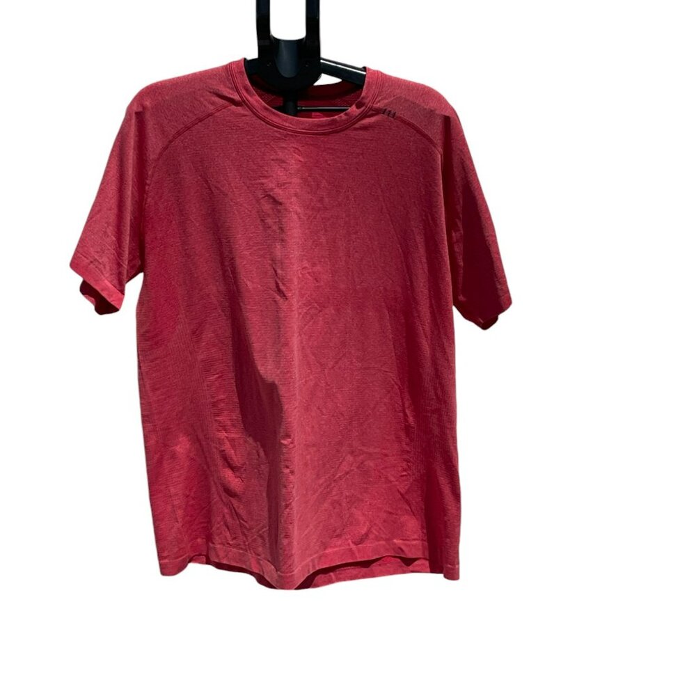 Lululemon Mens Size XXL Salmon Metal Vent Tech Short Sleeve T-Shirt